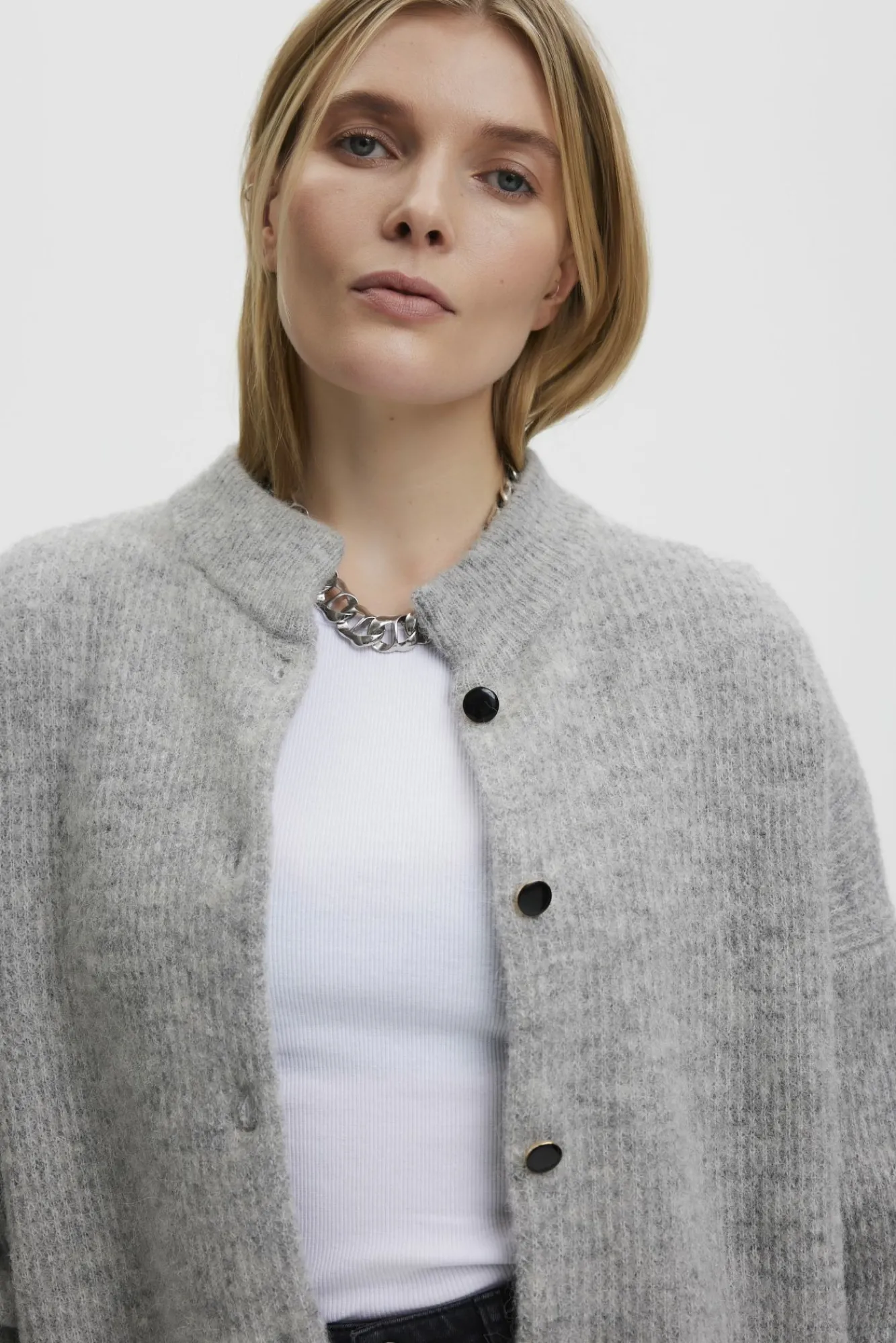 Kvinna Gestuz Stickat & Cardigans^Alphagz Cardigan