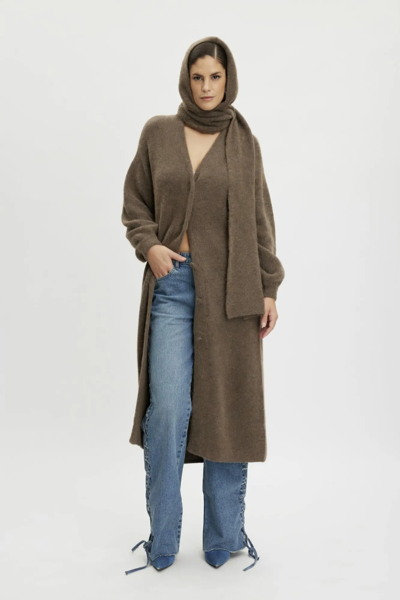 Kvinna Gestuz Stickat & Cardigans^Alphagz Cardigan