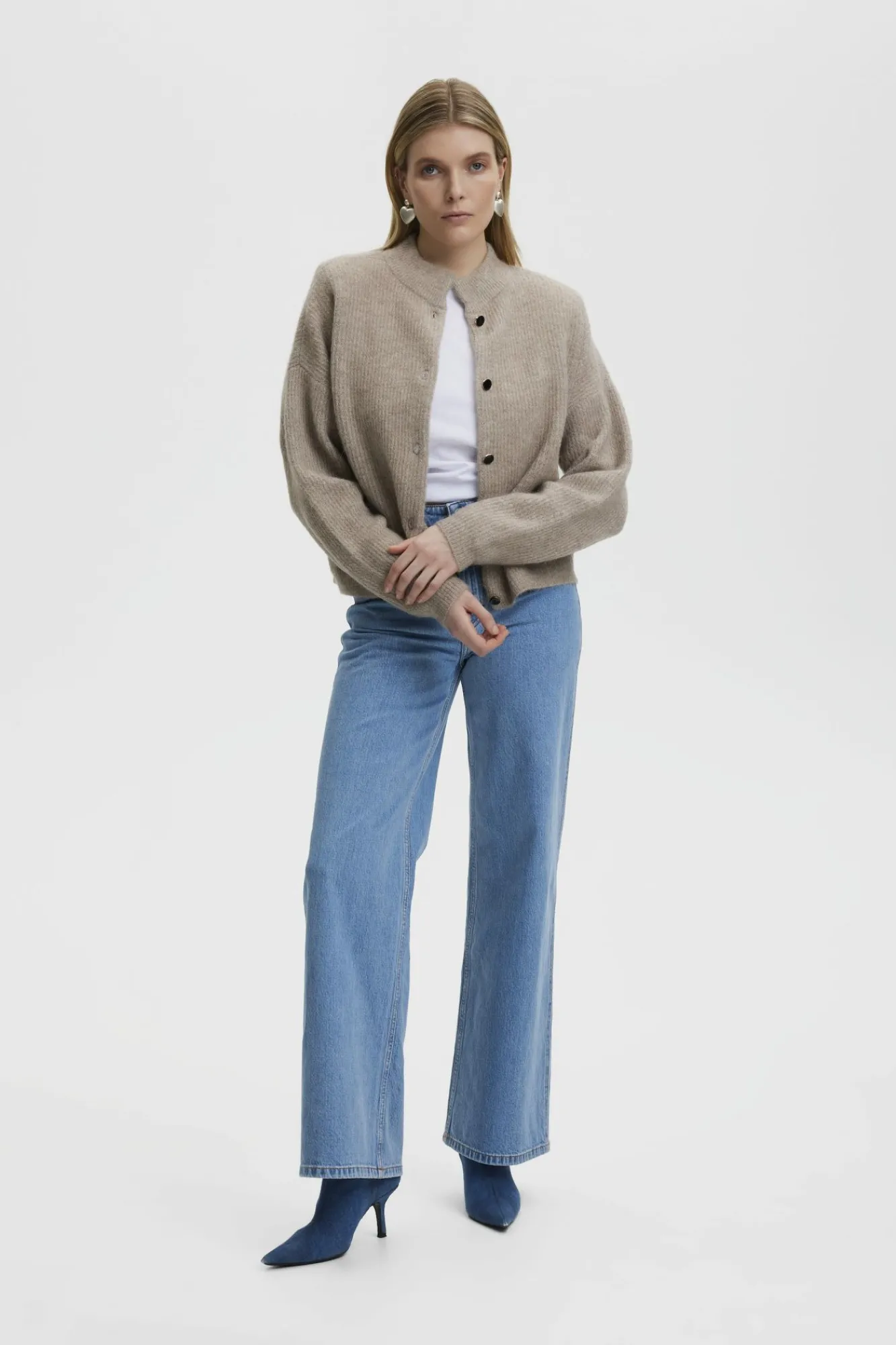 Kvinna Gestuz Stickat & Cardigans^Alphagz Cardigan
