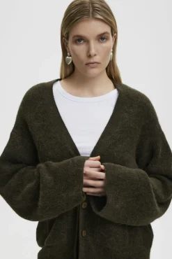 Kvinna Gestuz Stickat & Cardigans^Alphagz Cardigan