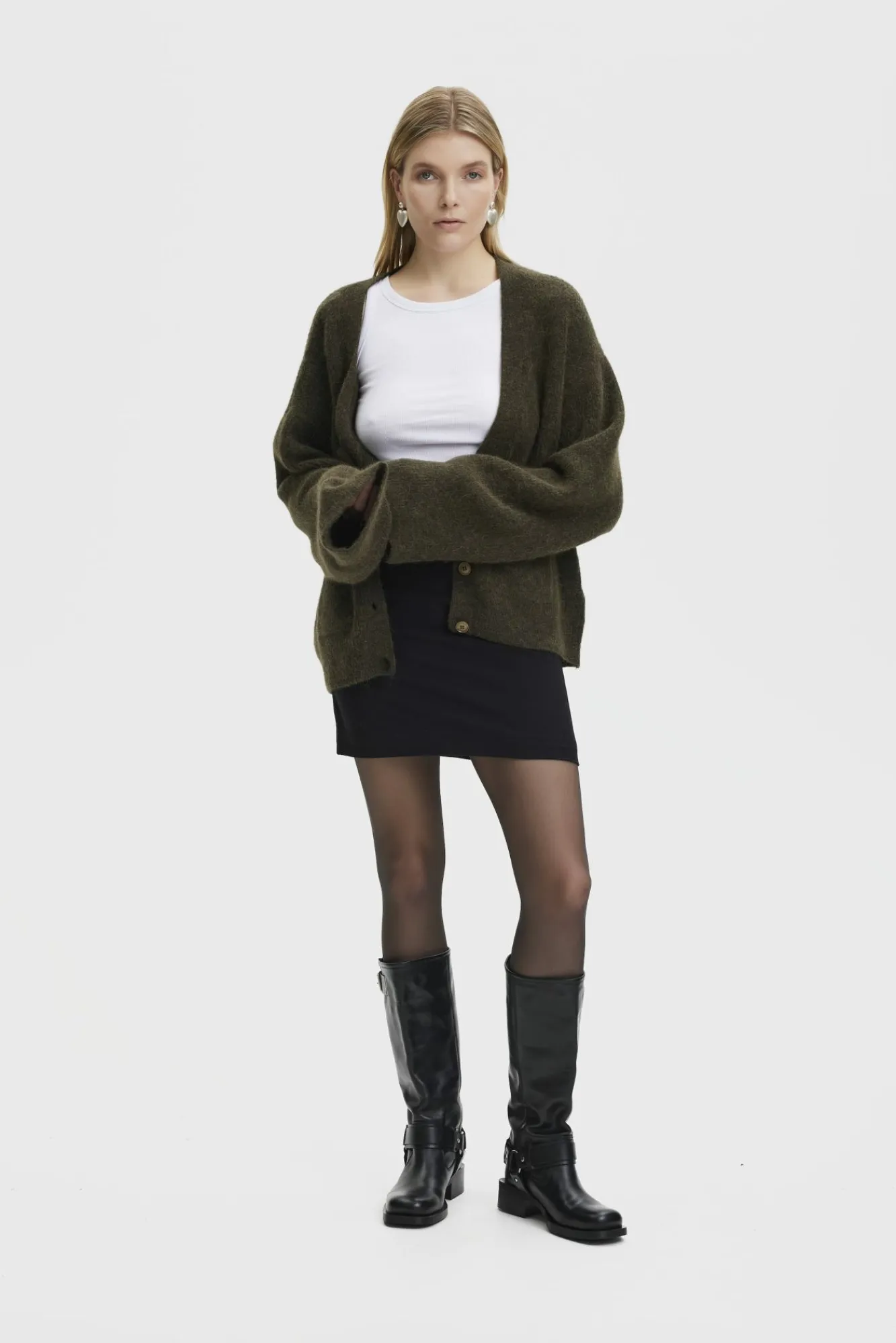 Kvinna Gestuz Stickat & Cardigans^Alphagz Cardigan