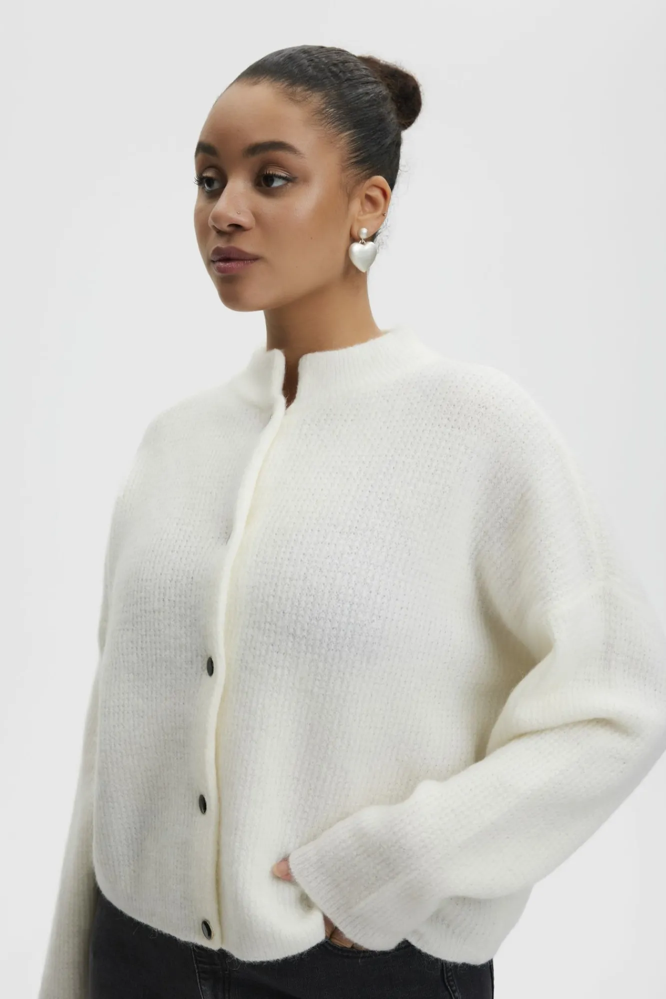 Kvinna Gestuz Stickat & Cardigans^Alphagz Cardigan