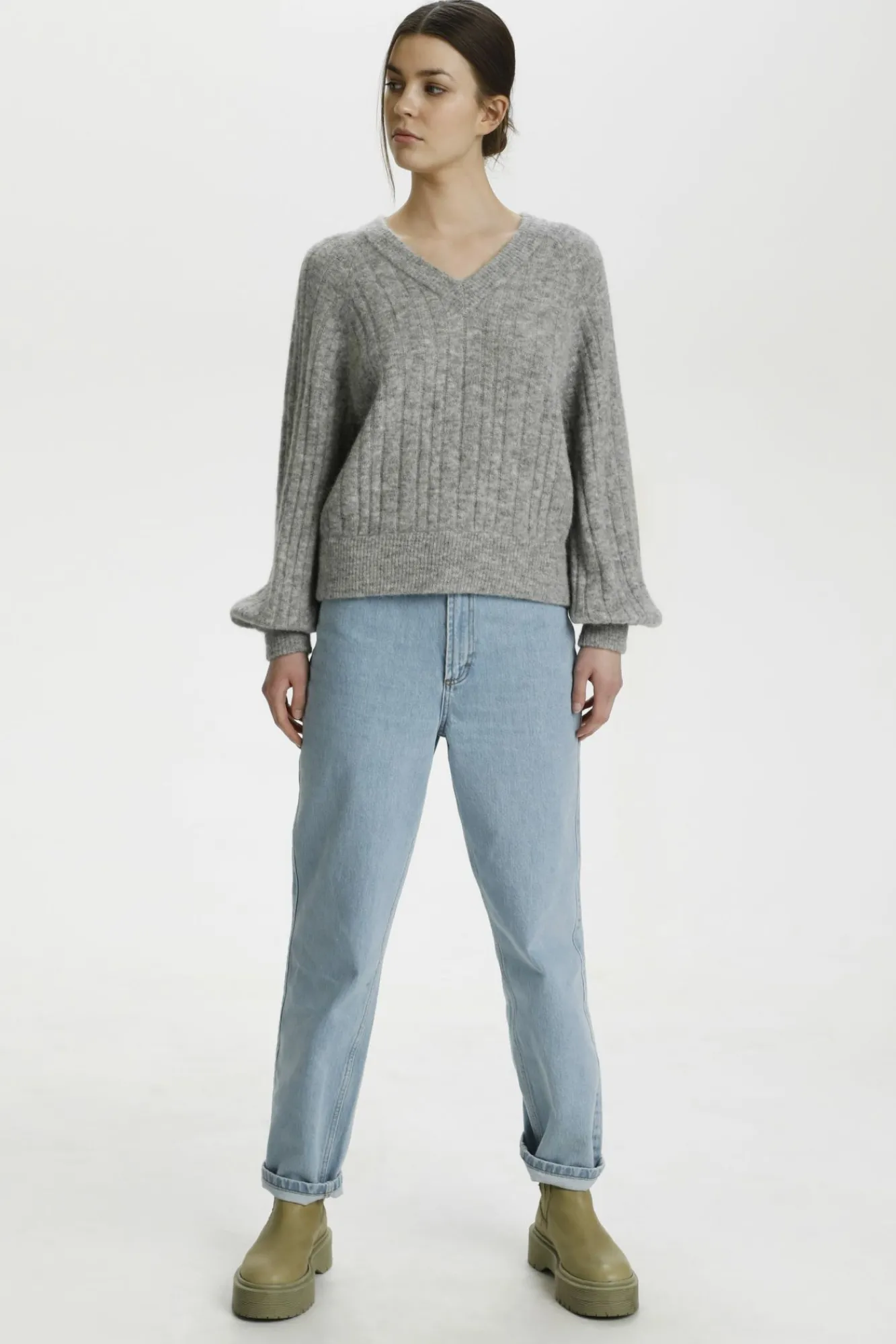Kvinna Gestuz Stickat & Cardigans^Alphagz R Stickad Pullover