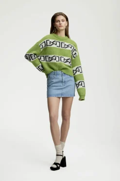 Kvinna Gestuz Stickat & Cardigans^Artikogz Pullover