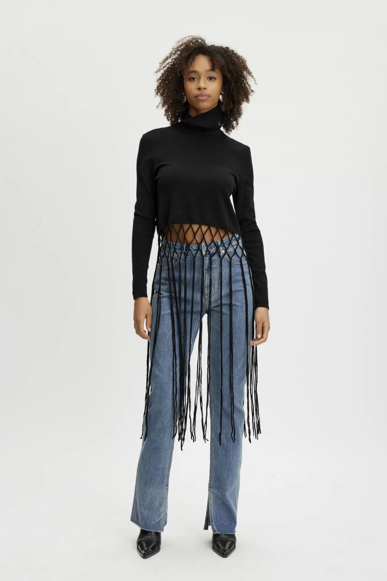 Kvinna Gestuz Stickat & Cardigans^Ayagz Pullover