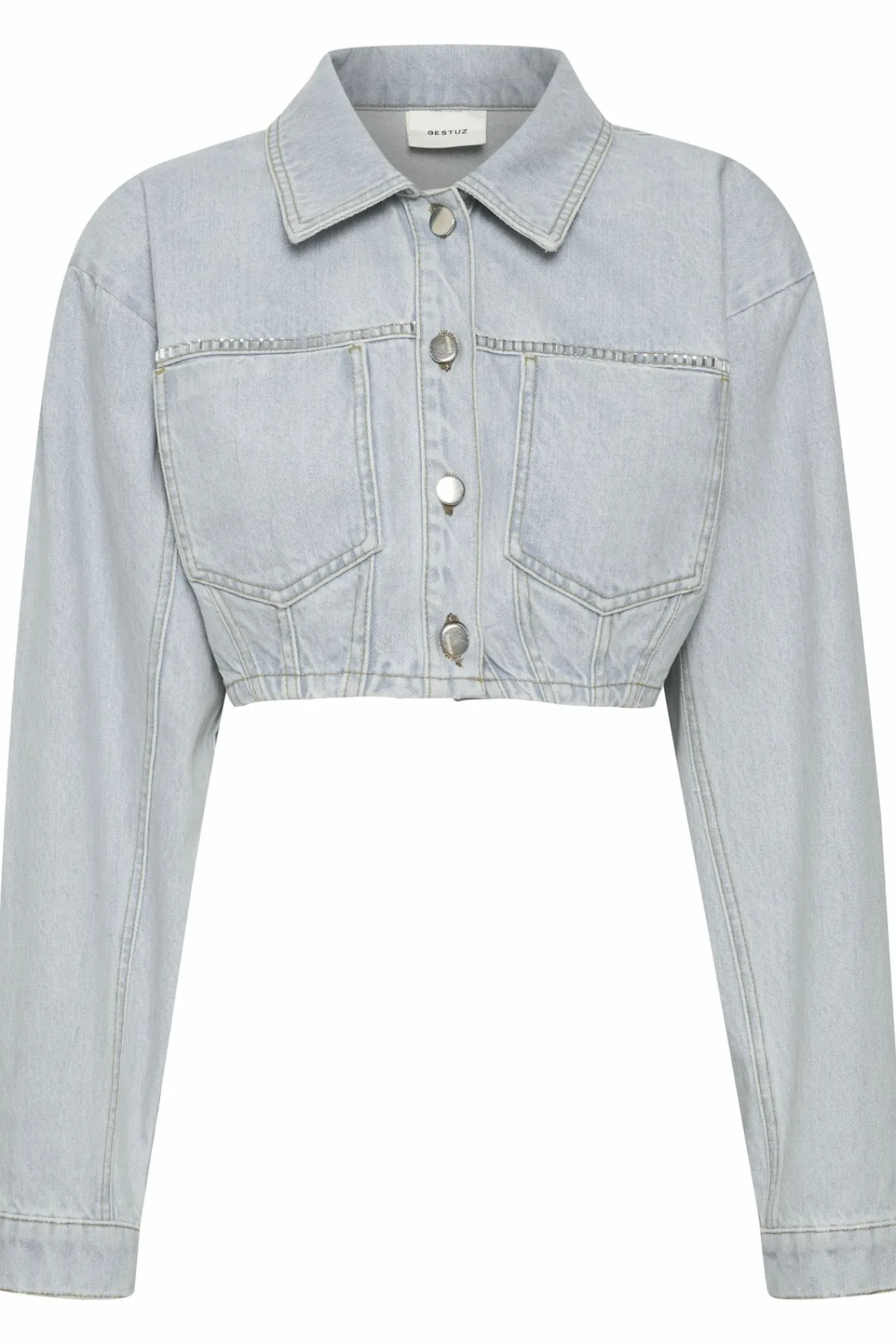 Kvinna Gestuz Jackor & Kappor^Caliagz Denim Jakke