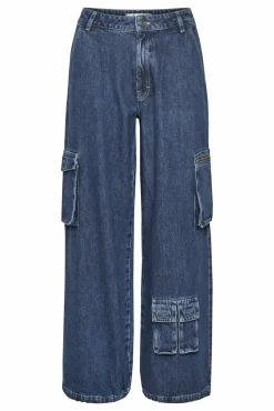 Kvinna Gestuz Cargo^Candacegz Cargo Jeans