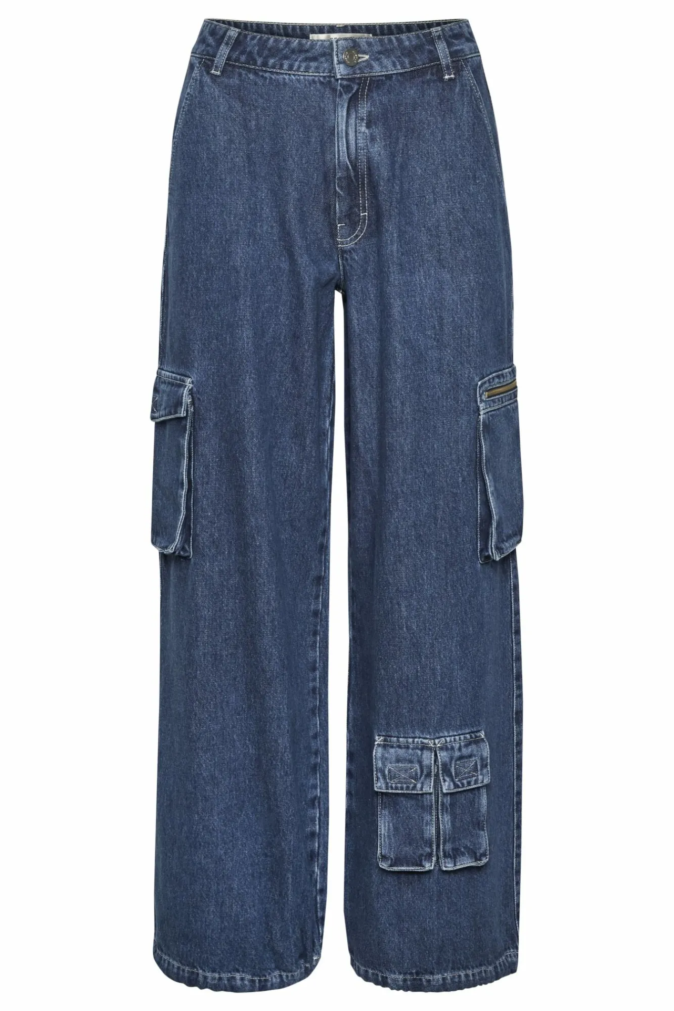 Kvinna Gestuz Cargo^Candacegz Cargo Jeans