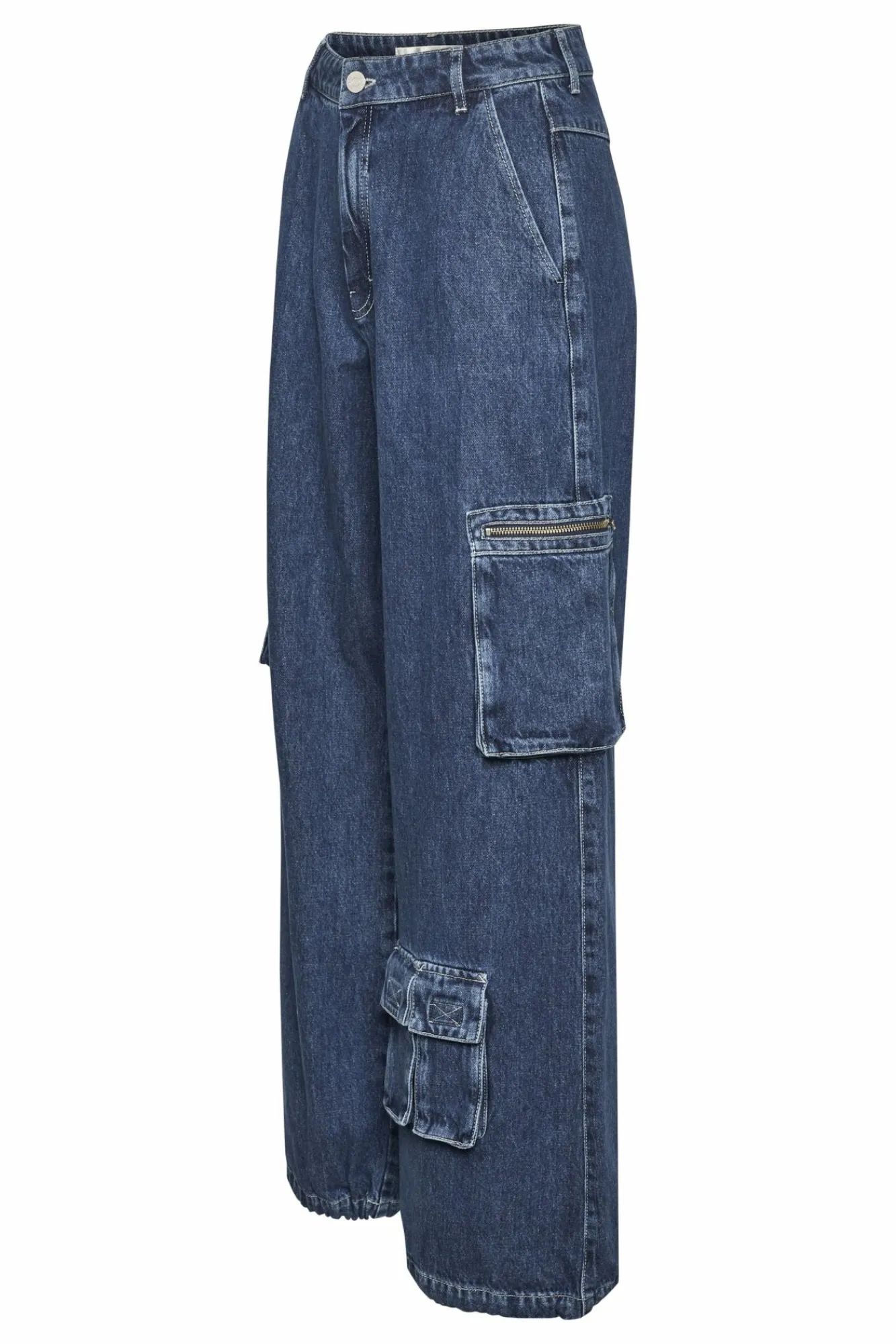 Kvinna Gestuz Cargo^Candacegz Cargo Jeans