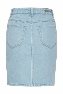 Kvinna Gestuz Kjolar^Dacygz Denimkjol