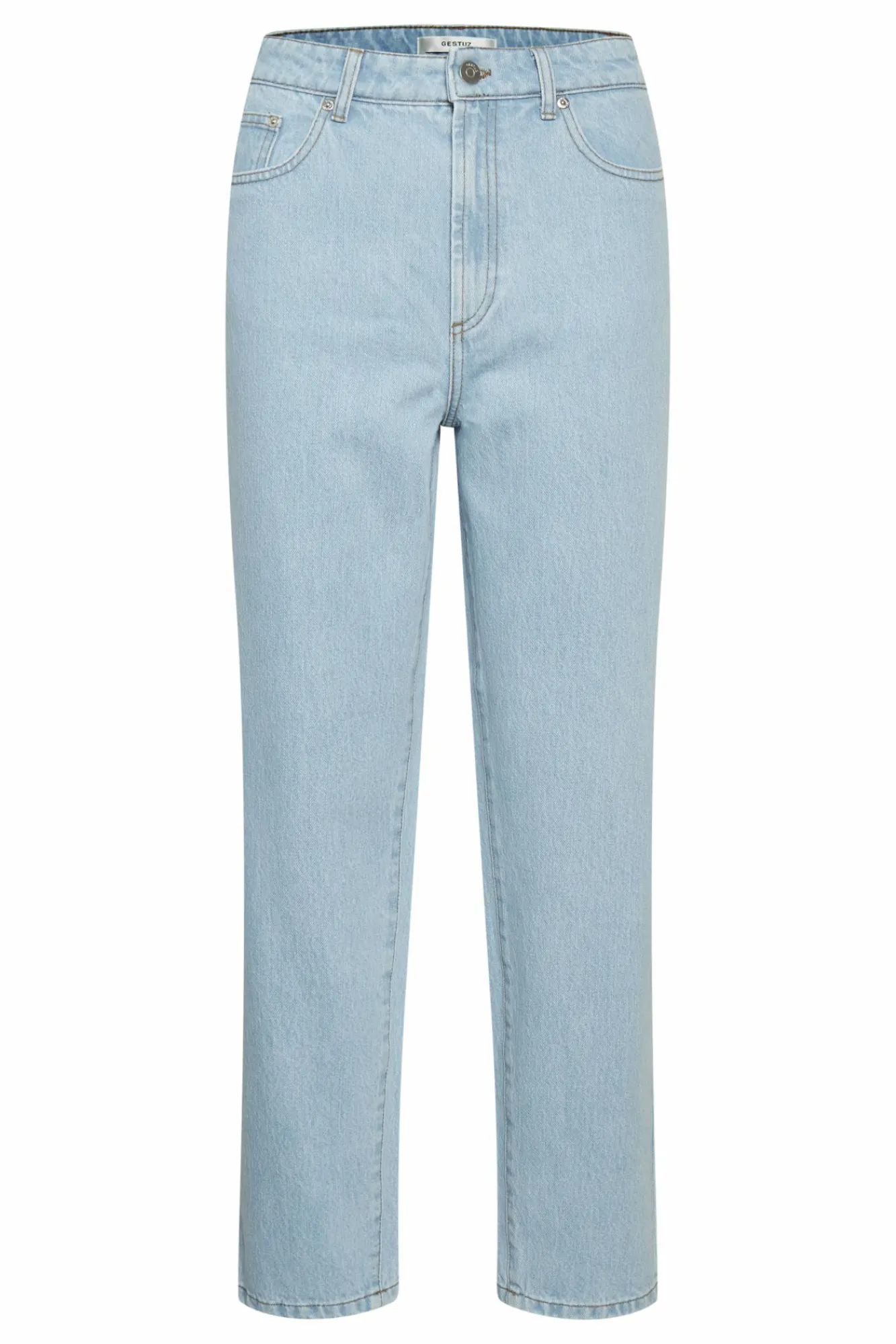 Kvinna Gestuz Jeans^Dacygz Hw Straight Jeans