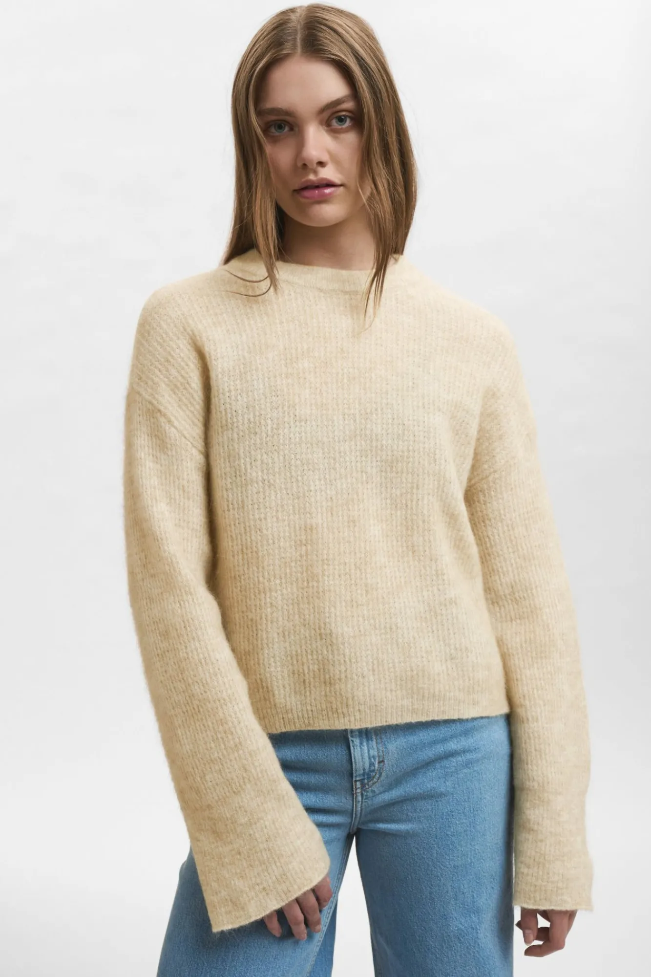 Kvinna Gestuz Stickat & Cardigans^Debbiegz Mohair Pullover