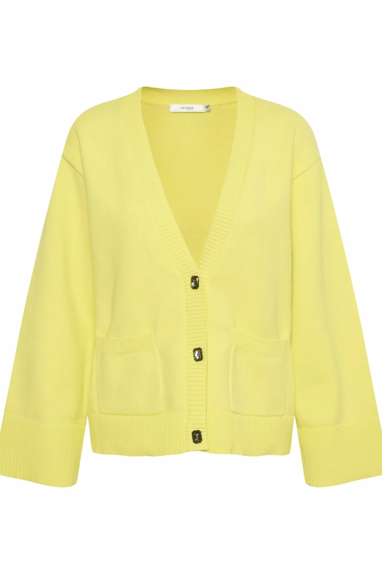 Kvinna Gestuz Stickat & Cardigans^Emblagz Cardigan