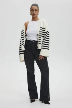 Kvinna Gestuz Stickat & Cardigans^Emblagz Cardigan