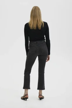 Kvinna Gestuz Jeans^Emilindagz Hw 7/8 Flared Jeans