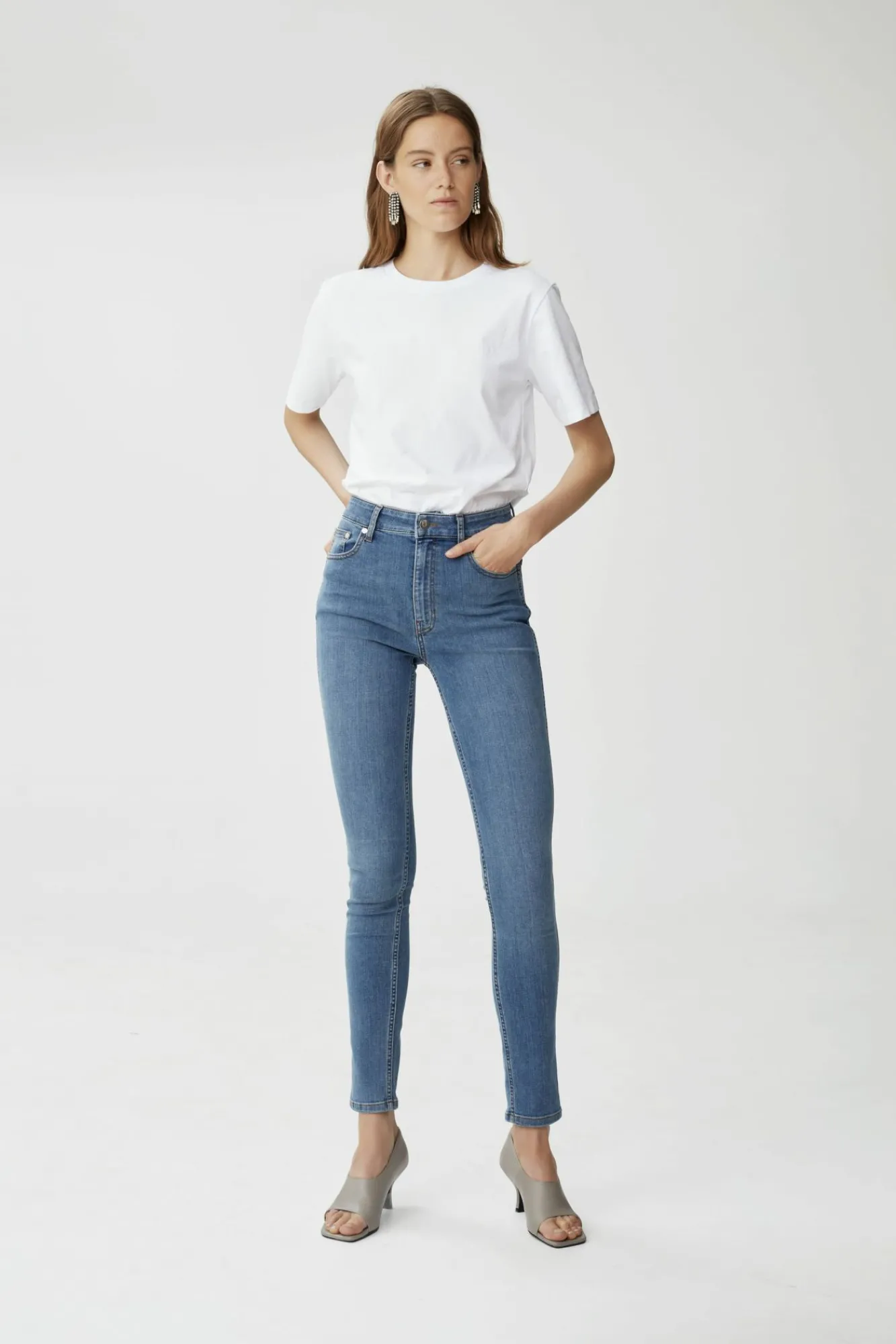 Kvinna Gestuz Jeans^Emilygz Hw Jeans