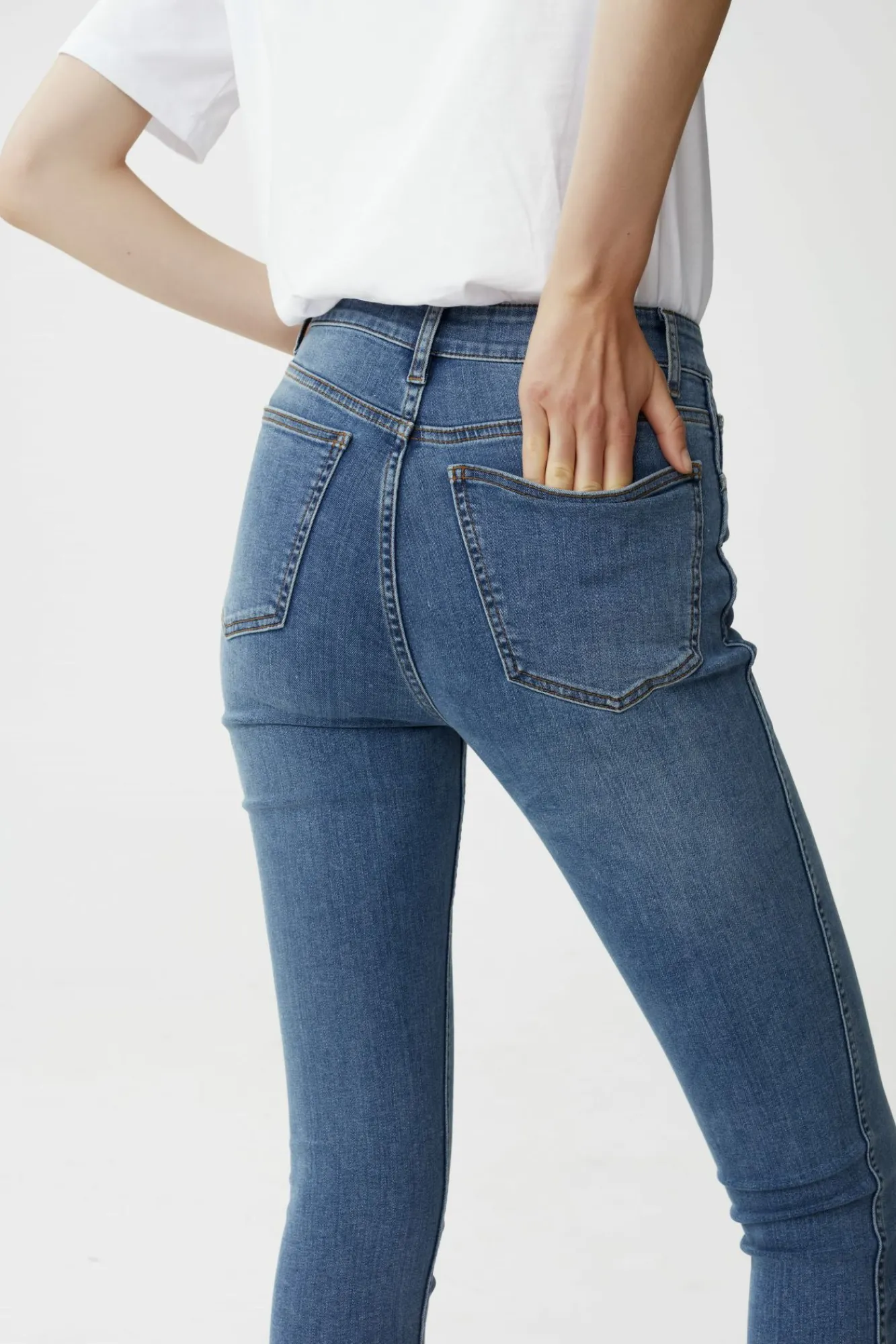 Kvinna Gestuz Jeans^Emilygz Hw Jeans