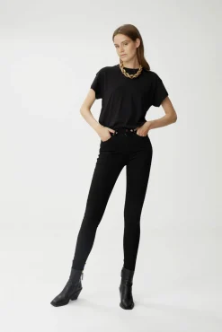 Kvinna Gestuz Jeans^Emilygz Hw Skinny Jeans