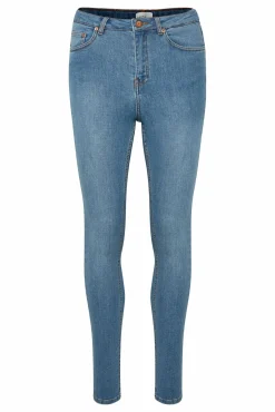 Kvinna Gestuz Jeans^Emilygz Hw Skinny Jeans