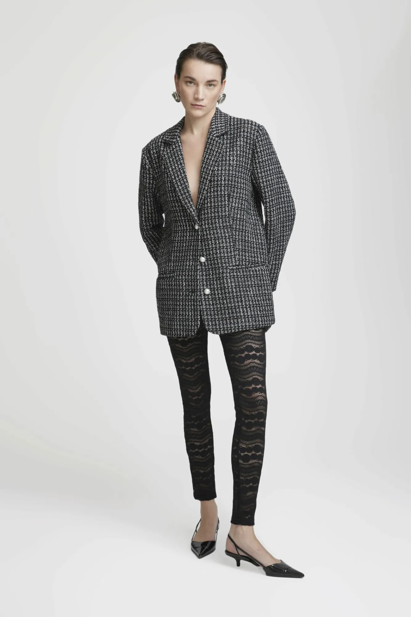 Kvinna Gestuz Byxor^Lacillegz Leggings