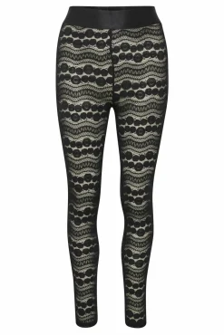 Kvinna Gestuz Byxor^Lacillegz Leggings