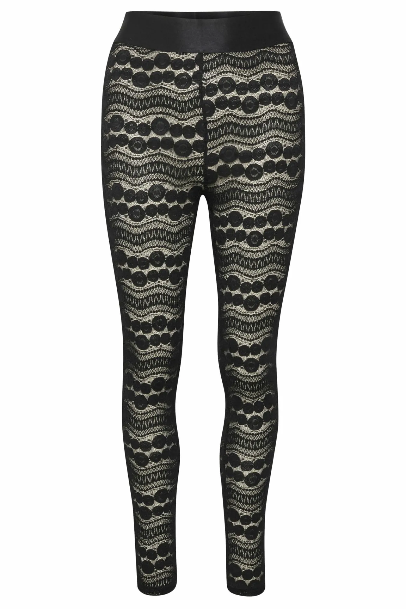 Kvinna Gestuz Byxor^Lacillegz Leggings