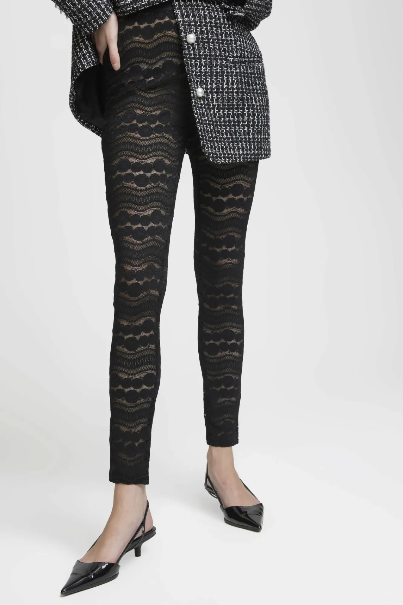 Kvinna Gestuz Byxor^Lacillegz Leggings