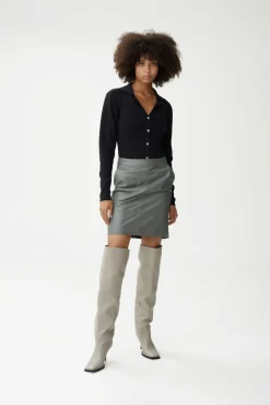 Kvinna Gestuz Stickat & Cardigans^Leogz Stickad Pullover