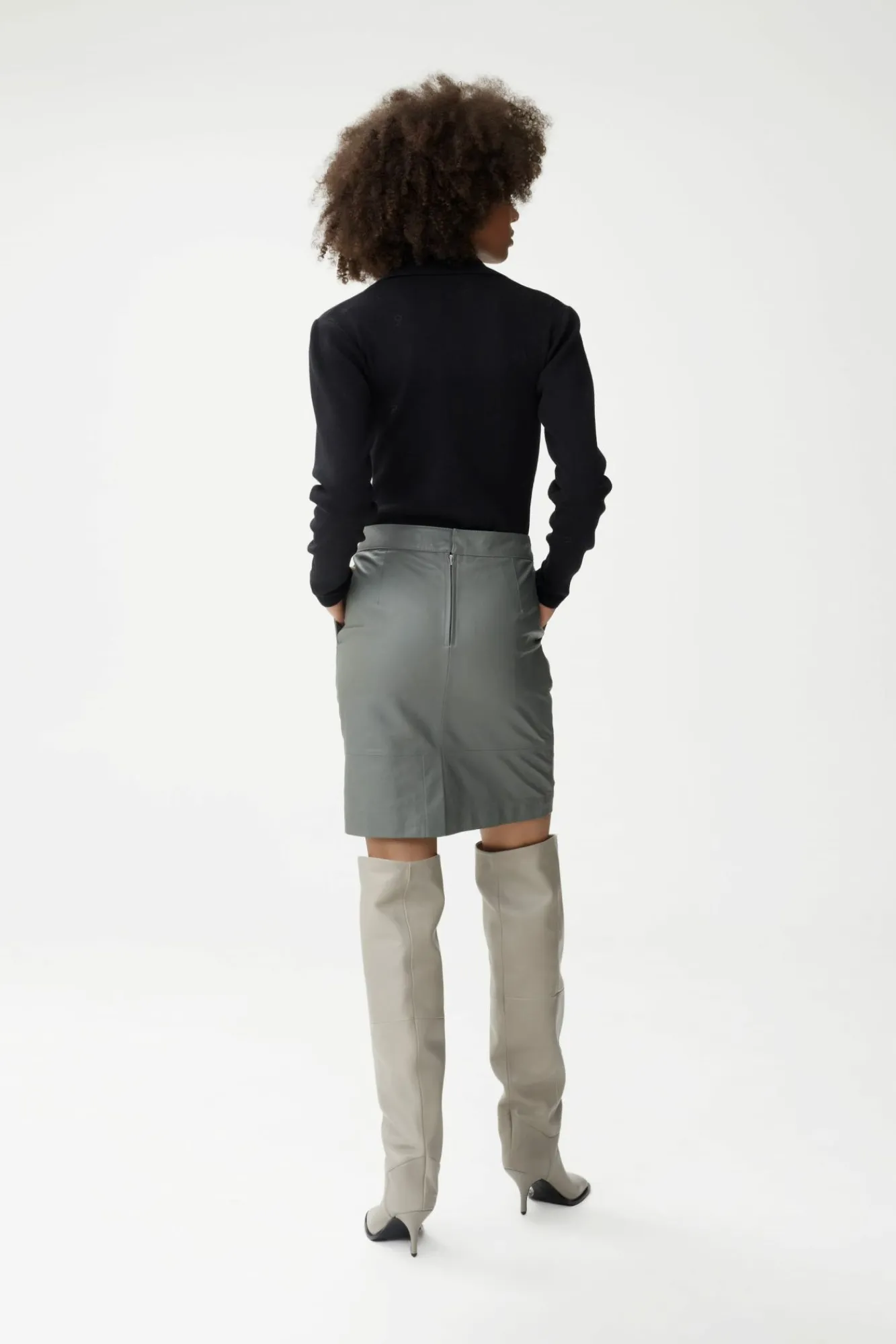 Kvinna Gestuz Stickat & Cardigans^Leogz Stickad Pullover
