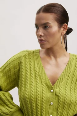 Kvinna Gestuz Stickat & Cardigans^Lexigz Cardigan
