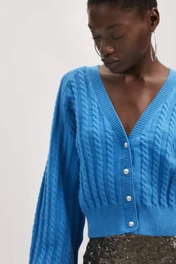 Kvinna Gestuz Stickat & Cardigans^Lexigz Cardigan