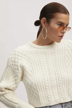 Kvinna Gestuz Stickat & Cardigans^Lexigz Pullover