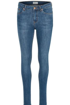 Kvinna Gestuz Jeans^Maggiegz Mw Skinny Jeans