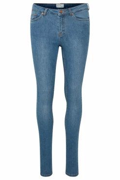 Kvinna Gestuz Jeans^Maggiegz Mw Skinny Jeans