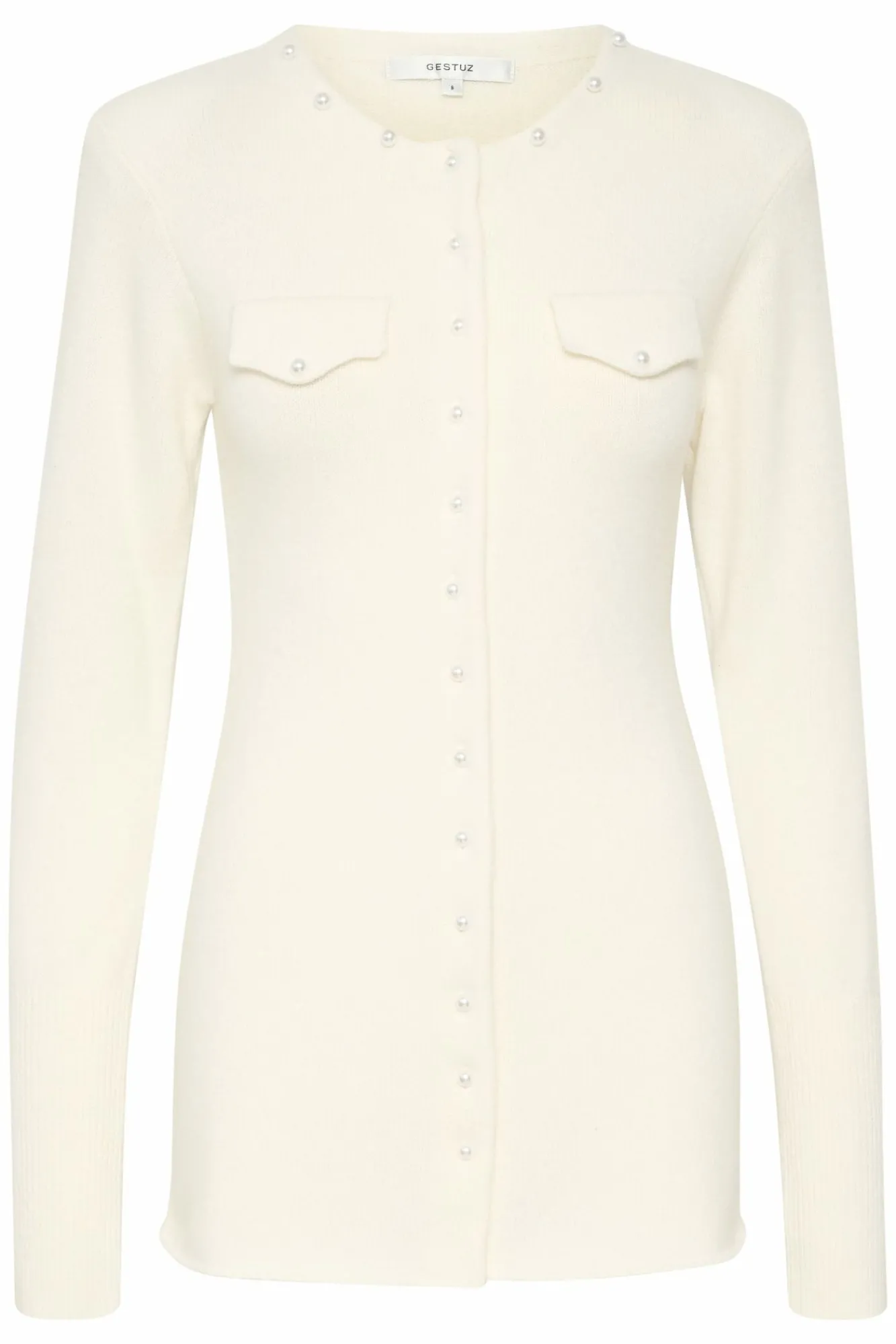 Kvinna Gestuz Stickat & Cardigans^Manzigz Cardigan