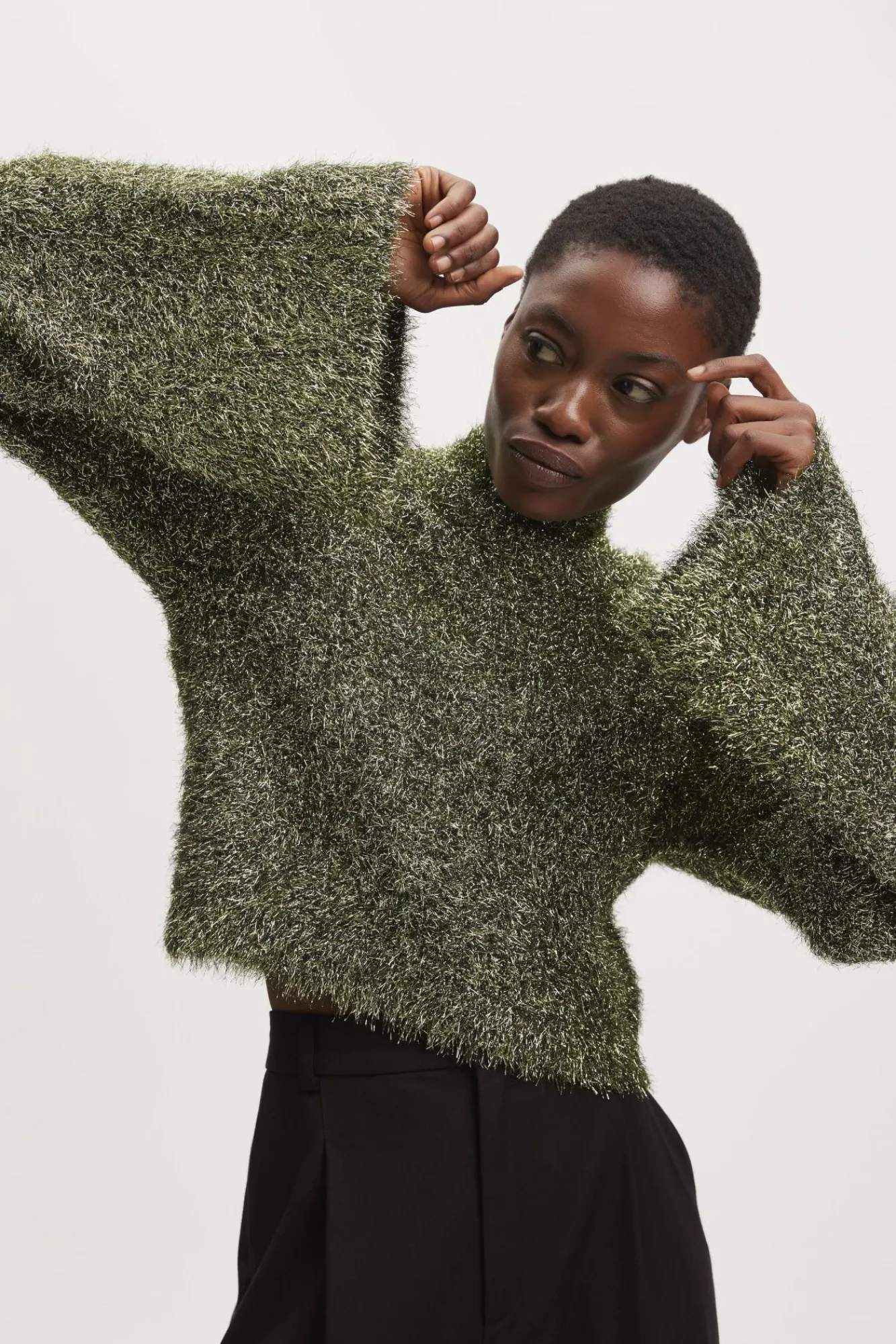 Kvinna Gestuz Stickat & Cardigans^Montellagz Pullover