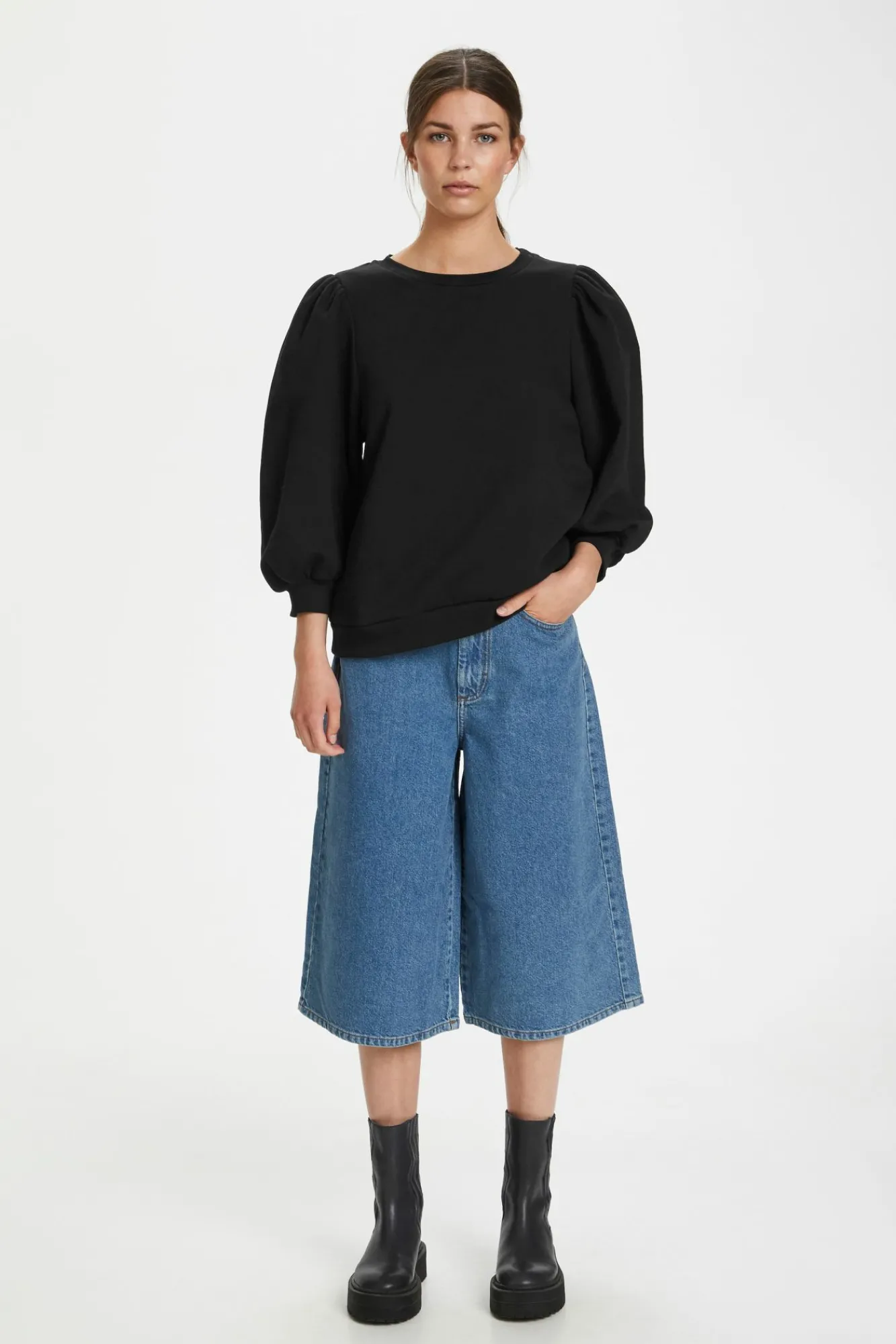 Kvinna Gestuz Skjorter & Blusar^Nankitagz Sweatshirt