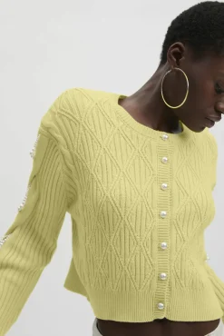 Kvinna Gestuz Stickat & Cardigans^Pearlygz Cardigan