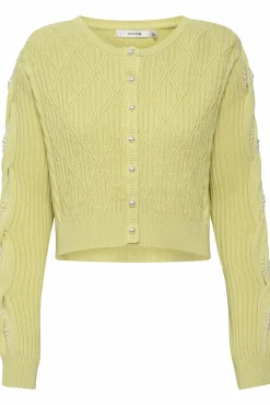 Kvinna Gestuz Stickat & Cardigans^Pearlygz Cardigan