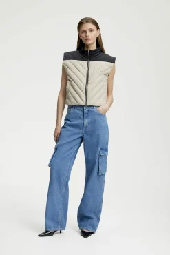 Kvinna Gestuz Cargo^Riannegz Cargo Jeans