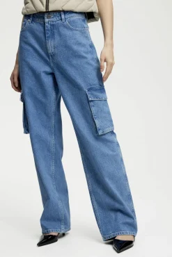 Kvinna Gestuz Cargo^Riannegz Cargo Jeans