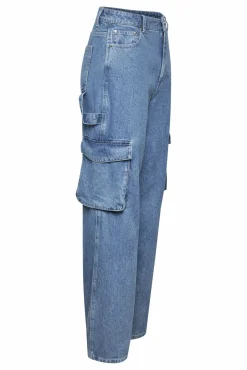 Kvinna Gestuz Cargo^Riannegz Cargo Jeans