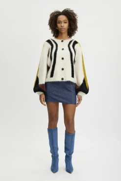 Kvinna Gestuz Stickat & Cardigans^Safigz Cardigan
