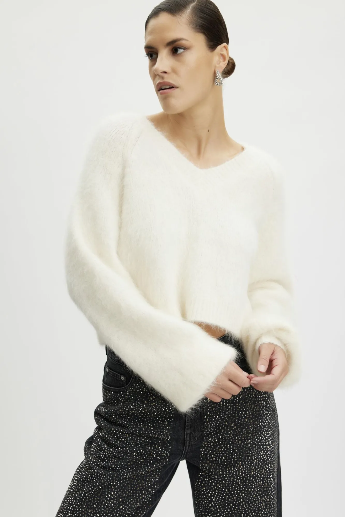 Kvinna Gestuz Stickat & Cardigans^Safigz Pullover