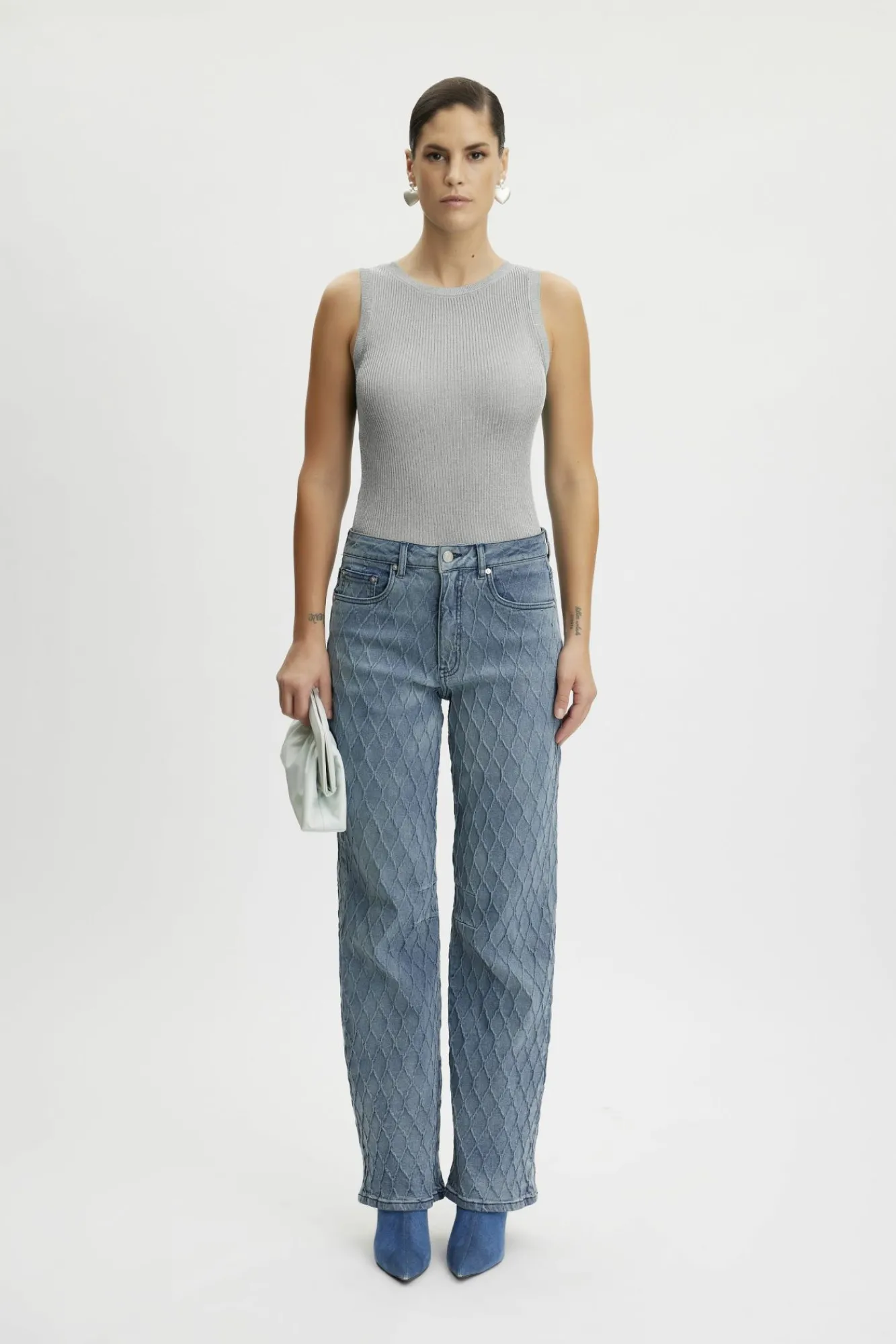 Kvinna Gestuz Stickat & Cardigans^Silvigz Top