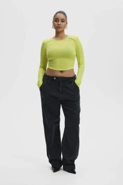 Kvinna Gestuz Cargo^Siwgz Cargo Jeans