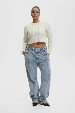 Kvinna Gestuz Cargo^Siwgz Cargo Jeans
